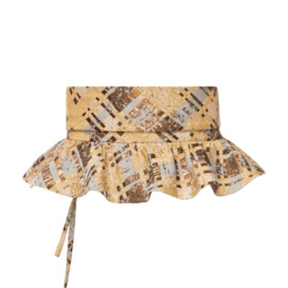 NEW Lake‎ Studio Printed Pattern Waist Belt OS